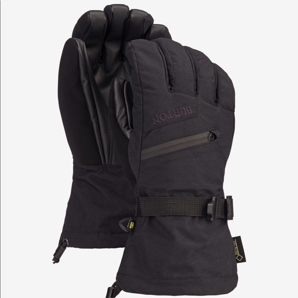 Mens BURTON GoreTex Black Ski Snowboard Gloves Size XL Extra Large